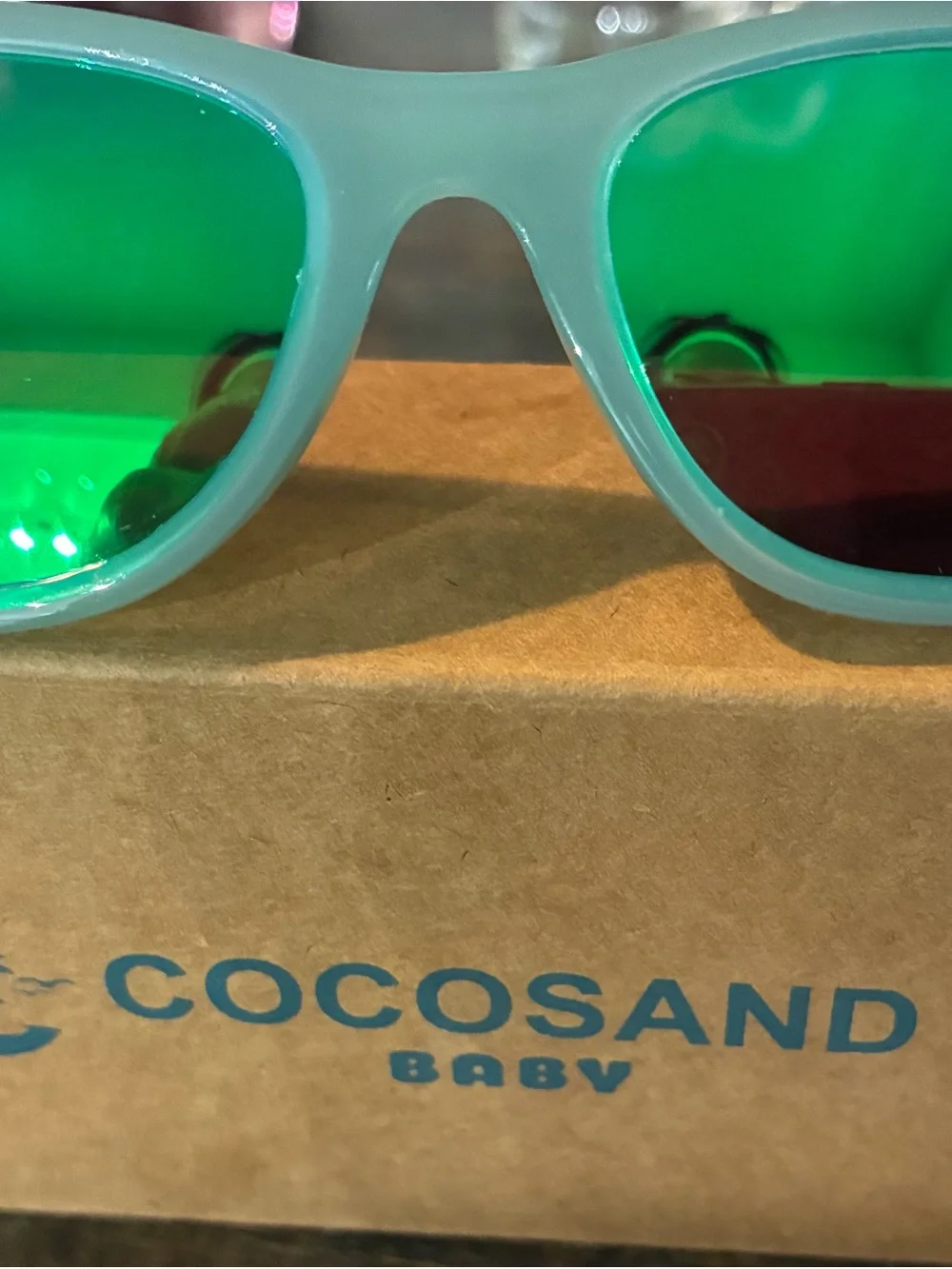 Lot of 2 Baby Sunglasses - Mint & Blue UV400